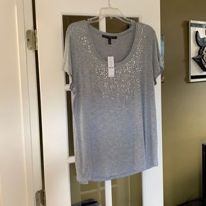 Womens T, grey size XL AND SPARKLES!